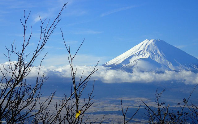 箱根から見る富士山